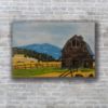 Picture of 'Bettas Barn',  Original Acrylic Painting / Print on Canvas,  36" x 24" x .75"